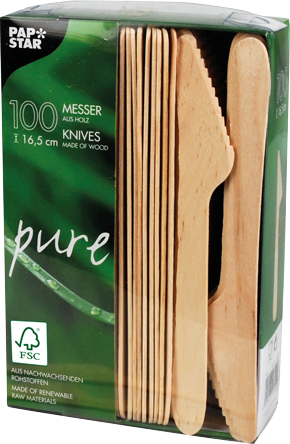 PURE Holz-Messer