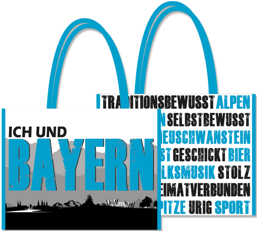 Shopping-Bag "Ich und... Bayern"