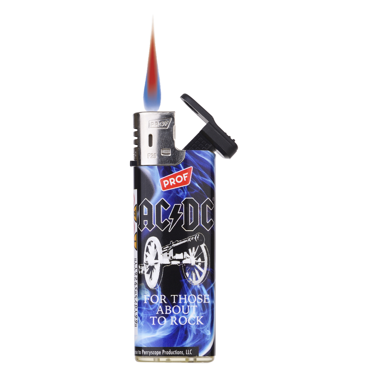 Feuerzeug, Gasfeuerzeug, Einwegfeuerzeug, blaues Motiv, Kunststoffgehäuse