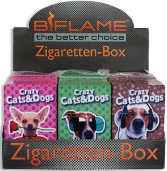 Zigarettenbox Crazy Dogs