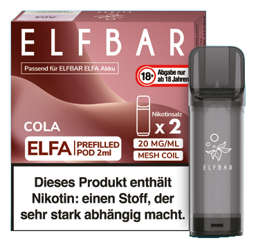 Elfbar Elfa POD 2er Pack "Cola"
