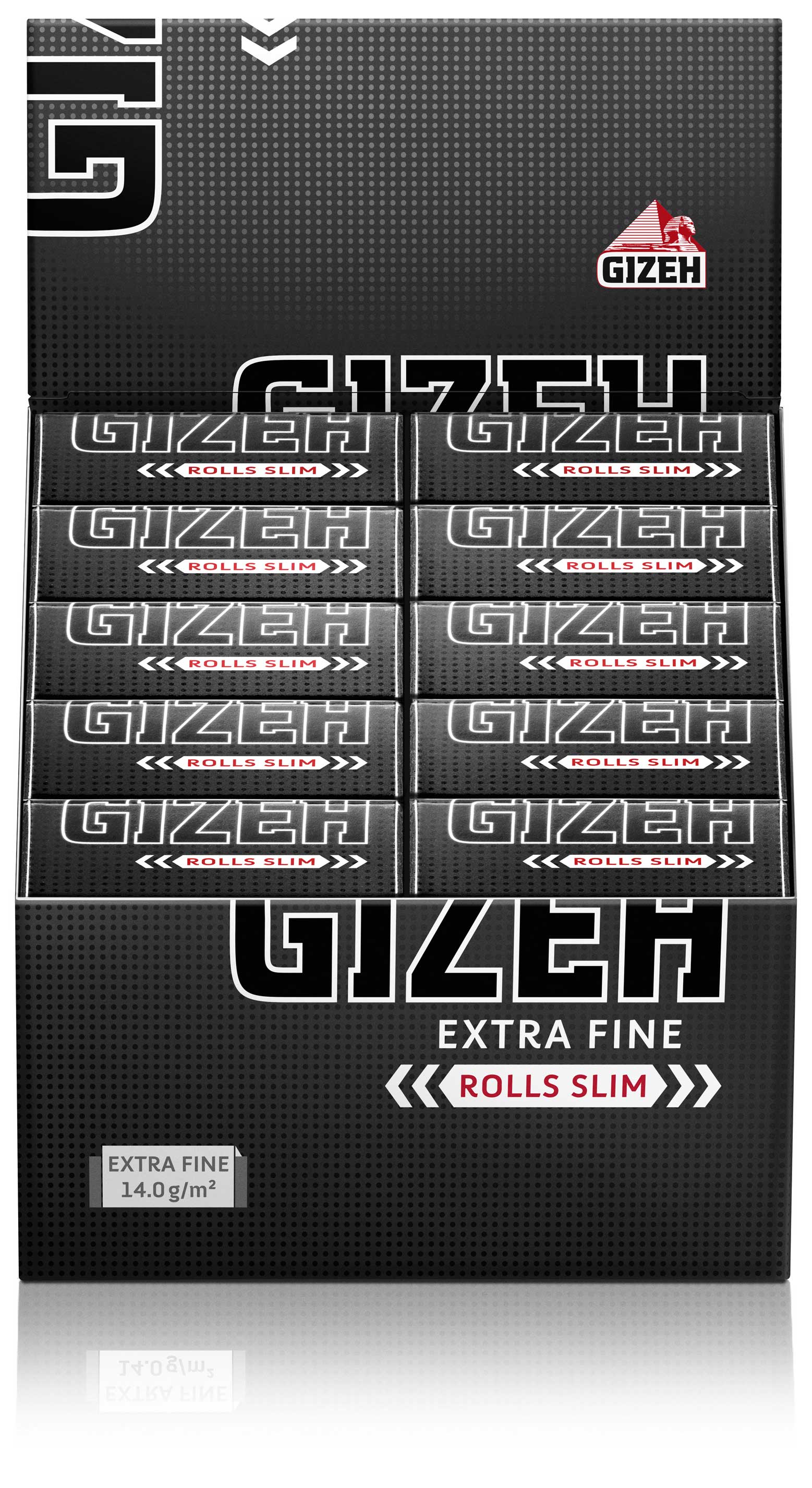 Gizeh Black Rolls Slim 20er