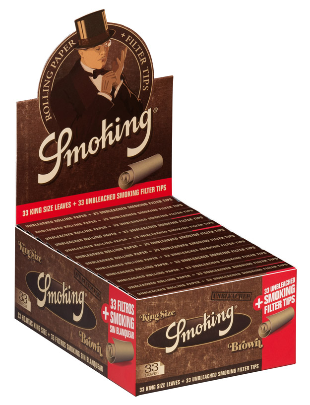 Smoking Brown King Size + Tips