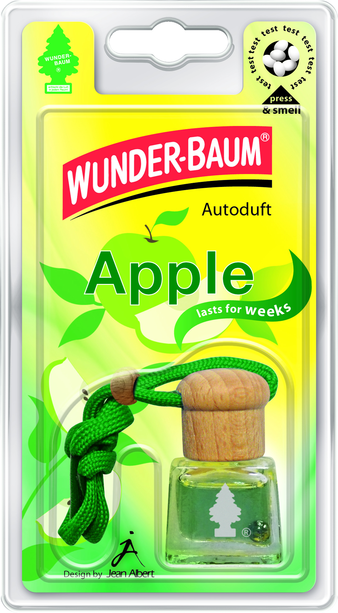 Wunderbaum Auto-Duftflakon Apple