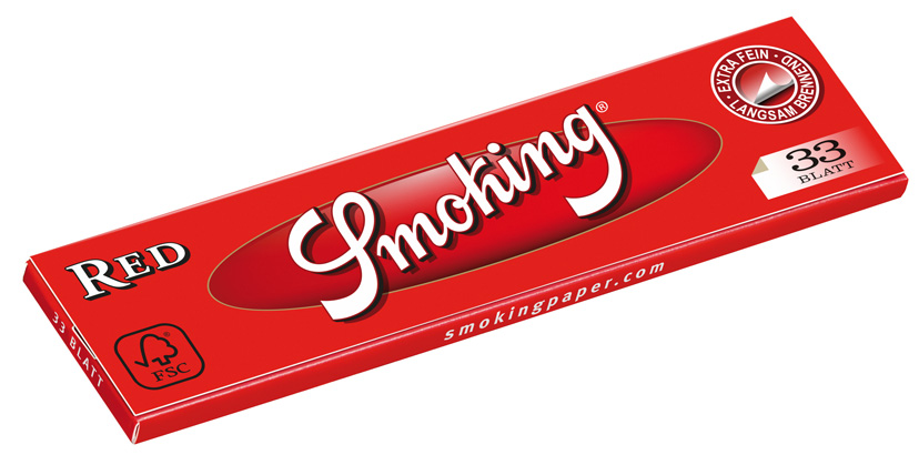 Smoking Red King Size 50er