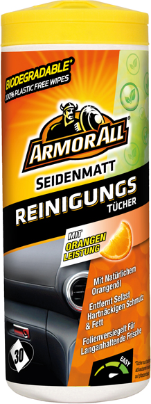 Reinigungs-Tücher Orange