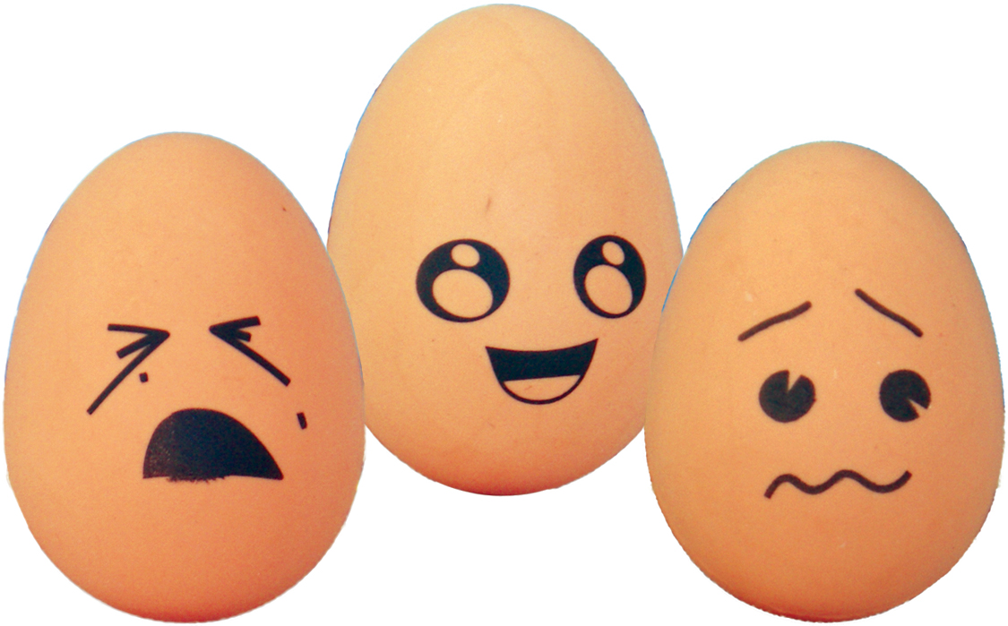Eier-Flummies