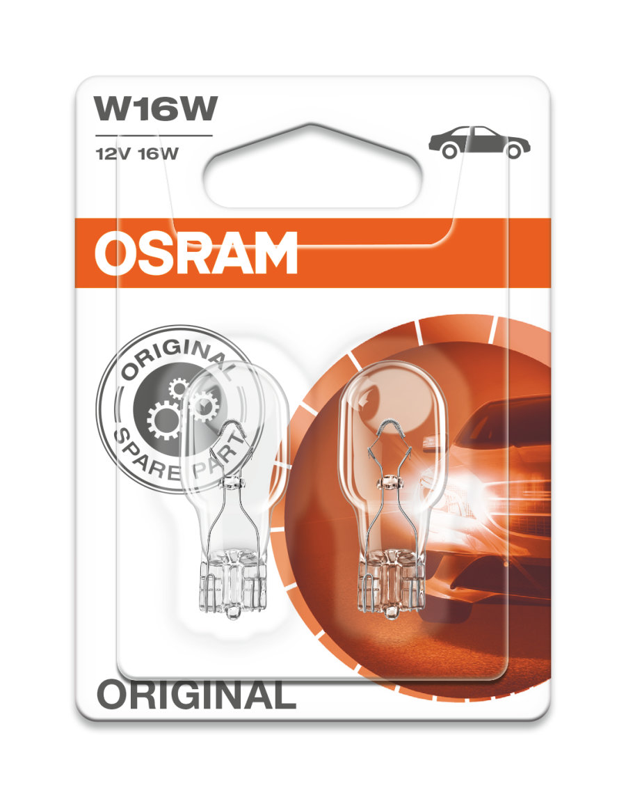 Osram PKW Original W16W, 12V